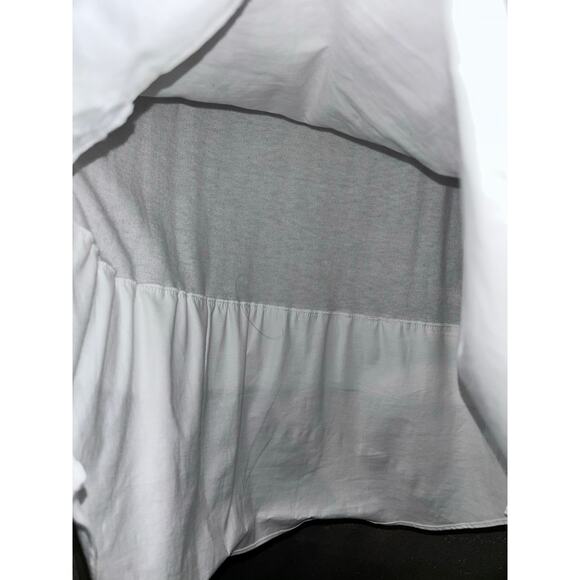 Ted Baker London Kitta Coquette Romantic Office Boho White Front Lace Top - Picture 6 of 12